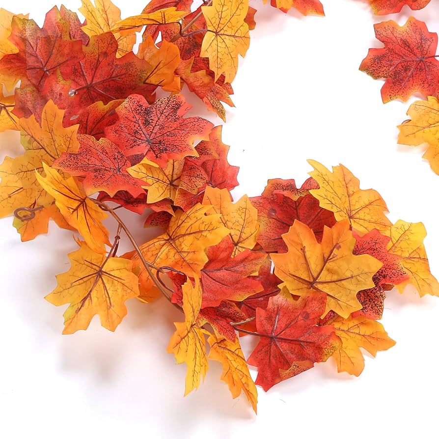 Amazon | 楓の葉 もみじ 造花 人工紅葉 紅葉の造花 花園装飾